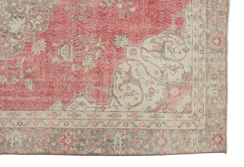 Area Rug,Oushak Rug,Turkish Rug,Vintage Rug,Turkish Oushak, 6.9 x 10.2 feet gallery