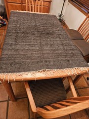 Vintage Turkish Mohair Rug, Wall Hanging, Throw