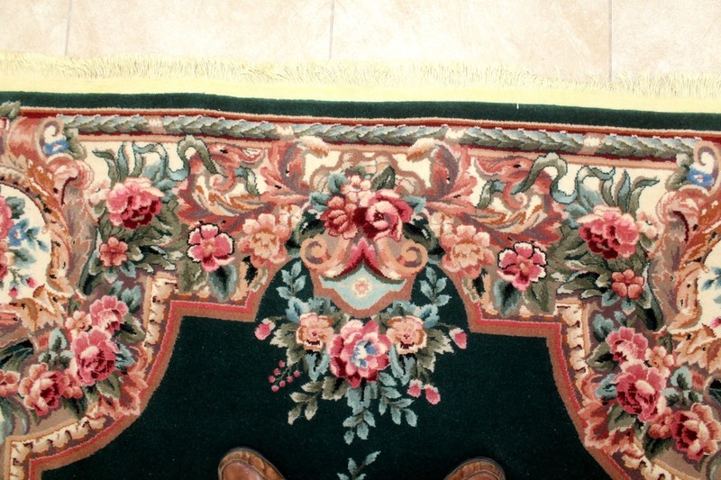 9X6 EXQUISITE MINT 300+KPSI HAND KNOTTED VEGETABLE DYE TABRIZZ TURKISH WOOL RUG gallery