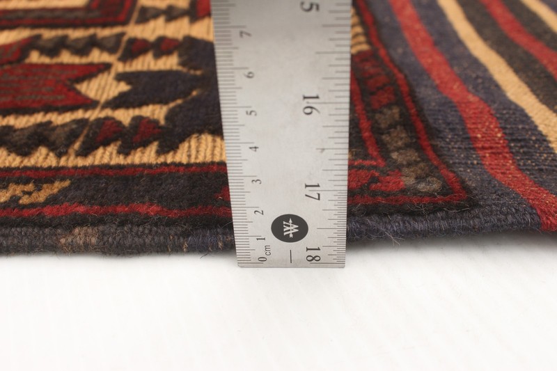 Vintage Traditional Hand-Knotted Area Rug 4'2" x 6'3" Oriental Wool Carpet gallery