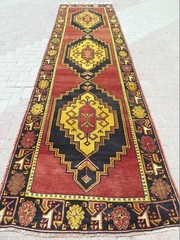 Anatolia Carpet Runner, Aisle Hallway Handmade Wool Rug, Stairs Teppich 45″X167″