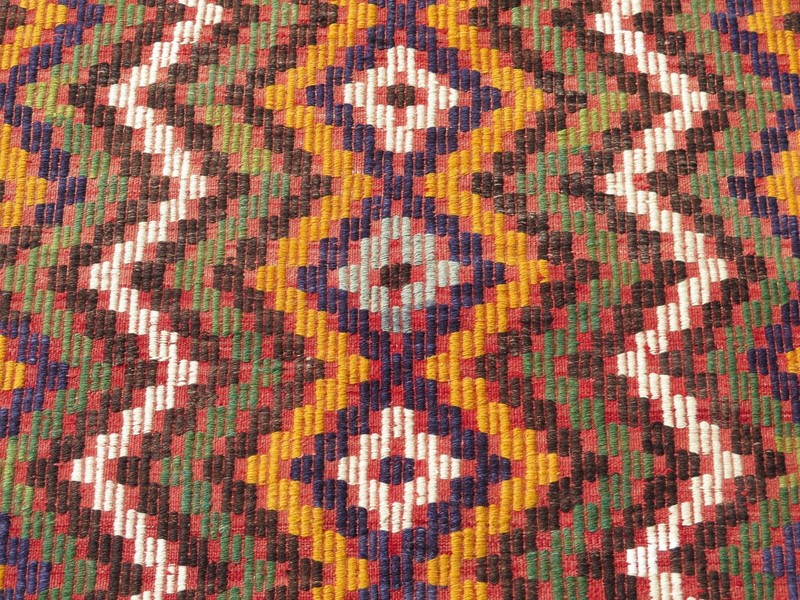 Home Decor, Area Rugs, Handmade Floor Carpet Turkish Kilim Wool Teppich 72"X112" gallery