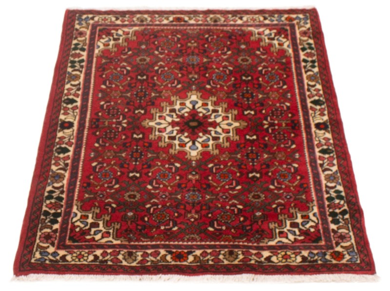 Vintage 3'5" x 5'0" Traditional Hand Knotted Vegetable Dye Wool Area Rug gallery