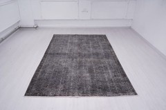 6×10 Large Turkish Rug Oversize Rug Vintage Rug Oushak Rug Handmade Carpet 577