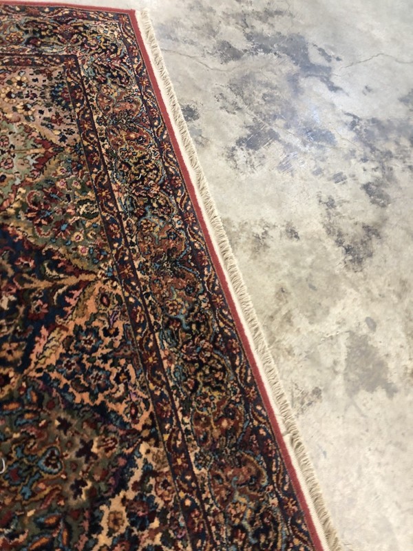 Karastan Panel Kirman Rug #717 Vintage Wool Karastan 5.9 x 9 Original 700 Series gallery