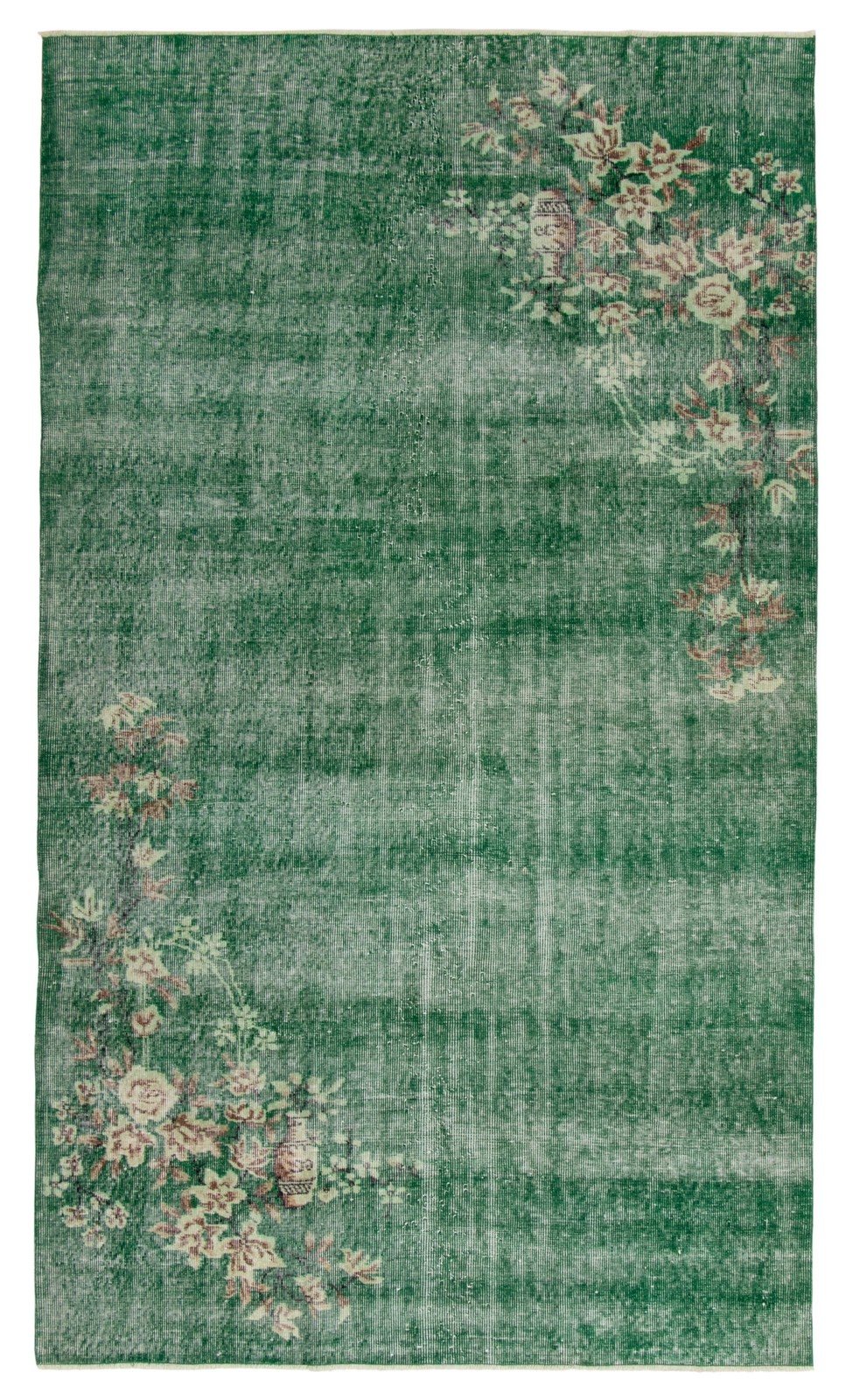 Traditional Vintage Hand-Knotted Area Rug 5'4" x 9'2" Oriental Wool Carpet gallery