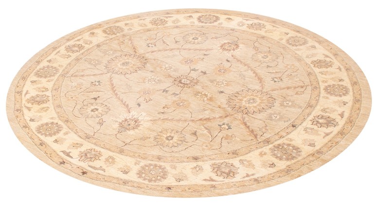 Vintage Traditional Hand-Knotted Area Rug 8'3" x 8'3" Oriental Wool Carpet gallery