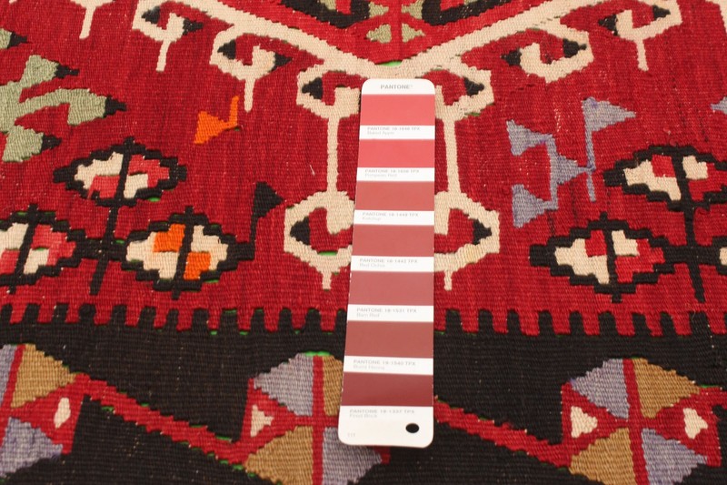 Vintage Hand Woven Area Rug 5'7" x 11'6" Traditional Wool Oriental Carpet gallery