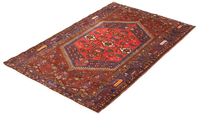 Traditional Vintage Hand-Knotted Area Rug 4'5" x 6'9" Oriental Wool Carpet gallery