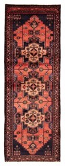 3’5″ x 9’10” Vintage Hand-knotted Runner Rug Traditional Oriental Wool Carpet