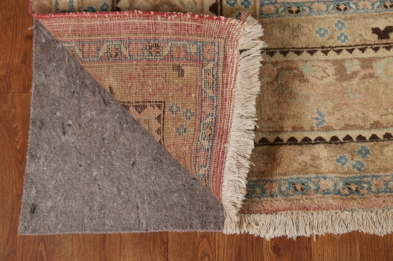 Vintage Room Size Area Rug 8x11 Wool Hand-knotted Traditional Medallion Carpet gallery