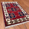 Handmade Indo Kazak Wool Rug 2' X 3' gallery