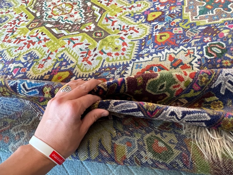Vintage Hand Knotted Area Rug Tribal Traditional Wool Carpet gallery