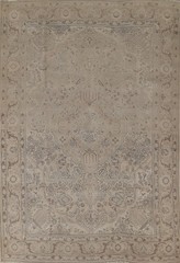 Vintage Traditional Handmade Area Rug 7×10 Medallion Living Room Wool Carpet