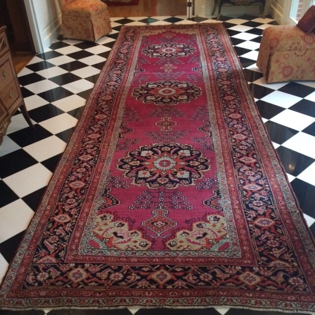 VERY RARE Antique Karabah 5'8" x 17' 6"