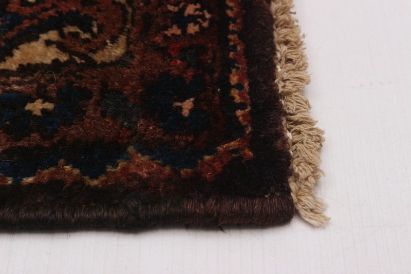 Vintage Hand-Knotted Carpet 3'9" x 6'11" Traditional Oriental Wool Area Rug gallery