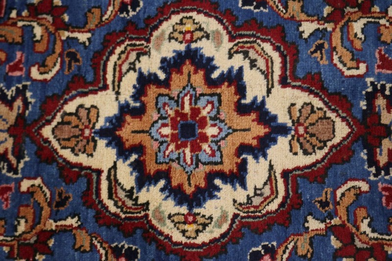 One-of-a-Kind Vintage Handmade Oriental Rug Thick Pile Pictorial Carpet 10X13 ft gallery