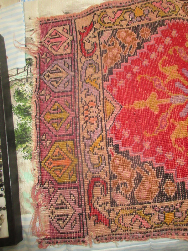 Native American Style Area Rug 38" x 18" Well made gallery