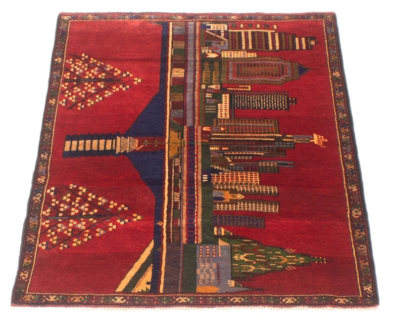 Vintage Traditional Hand-Knotted Area Rug 2'10" x 4'4" Oriental Wool Carpet gallery