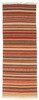 Vintage Hand Woven Area Rug 2'0" x 5'10" Traditional Wool Oriental Carpet gallery