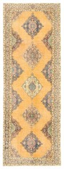 Vintage Hand-Knotted Carpet 4’8″ x 12’8″ Traditional Oriental Wool Area Rug