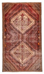 Vintage Hand-Knotted Area Rug 5’1″ x 8’8″ Traditional Oriental Wool Carpet