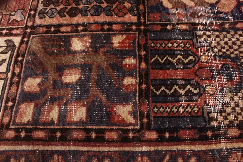 Vintage Hand-Knotted Area Rug 5'2" x 8'4" Traditional Oriental Wool Carpet gallery
