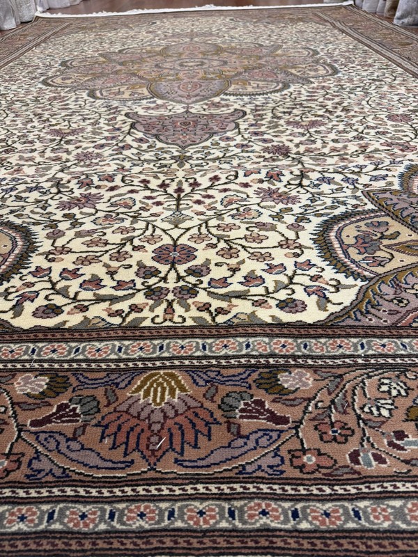 Hand Knotted Turkish Rug 8x12 Ft Authentic Vintage Oriental Wool Area Rug gallery