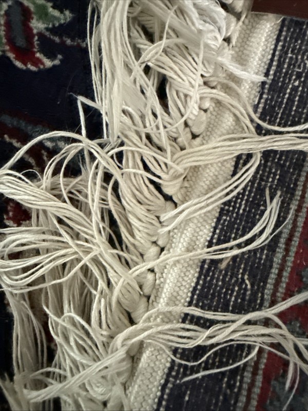 Handknotted Runner 15x2.5 Feet Excellent Condition/ Leather Stopper gallery