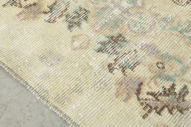 1x4 Turkish Door Mat Rug Hand-Knotted Vintage Mini Rugs Square Small Carpet,1025 gallery