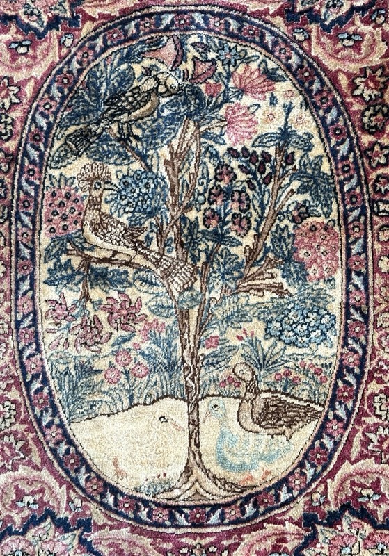 Antique Tree of Life Rug Wall Hanging gallery