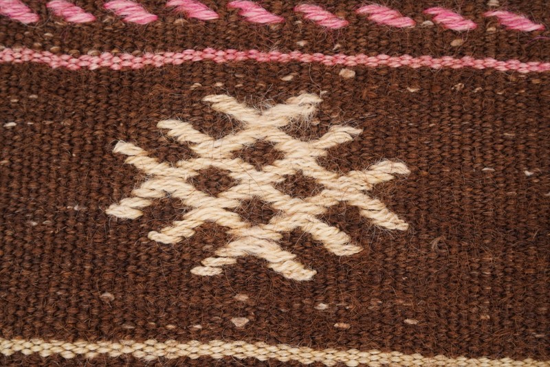 Vintage Turkish Kilim Runner Rug 3x9 Handmade Antique Farmhouse Carpet 174 gallery