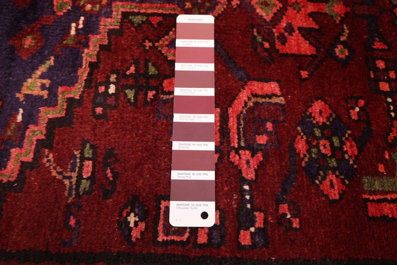 Vintage 4'8" x 7'1" Traditional Hand Knotted Vegetable Dye Wool Area Rug gallery