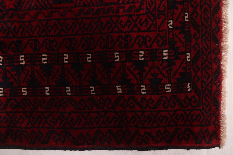 Traditional Vintage Hand-Knotted Area Rug 4'2" x 7'8" Oriental Wool Carpet gallery