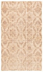 Traditional Vintage Hand-Knotted Area Rug 3’9″ x 6’6″ Oriental Wool Carpet