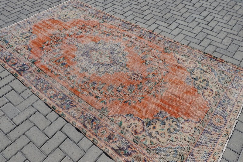 5.3x9.5 ft Large Rug, Vintage Rug, Cool Rugs, Bedroom Rug, Old Rug, Turkish Rug gallery