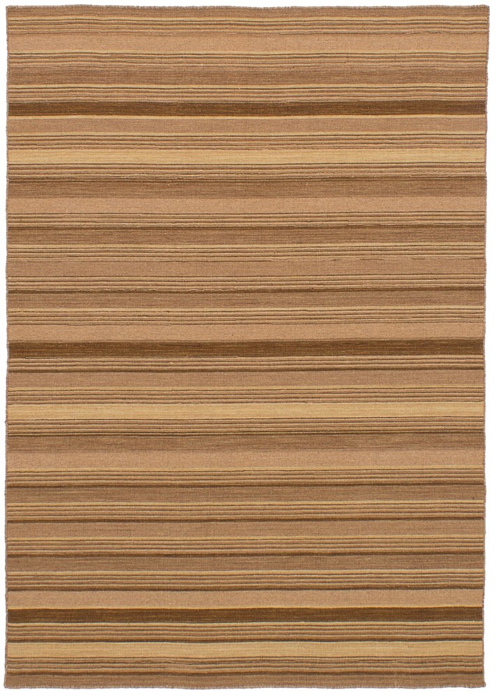 Vintage Hand Woven Area Rug 4'8" x 6'8" Traditional Wool Oriental Carpet