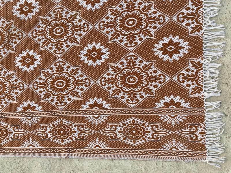 Vintage Handmade Beautiful Multicolor Kilim Rug Carpet 210X174 cm gallery