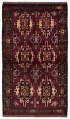 Vintage Traditional Hand-Knotted Area Rug 3’6″ x 6’4″ Oriental Wool Carpet
