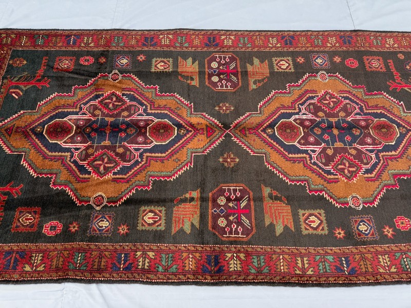 Fine Hand Knotted Afghan Baluchi Rug 5x8 Antique Persian Style Oriental Carpet gallery