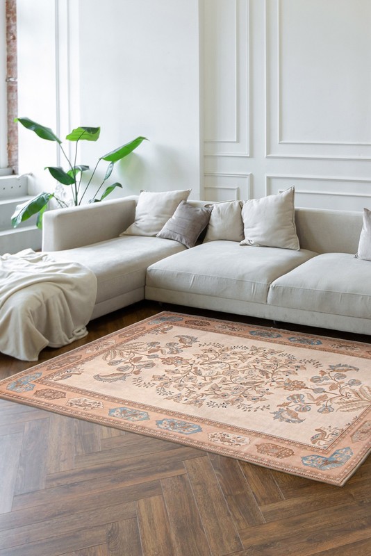Vintage Hand-Knotted Area Rug 6'11" x 10'0" Traditional Oriental Wool Carpet gallery