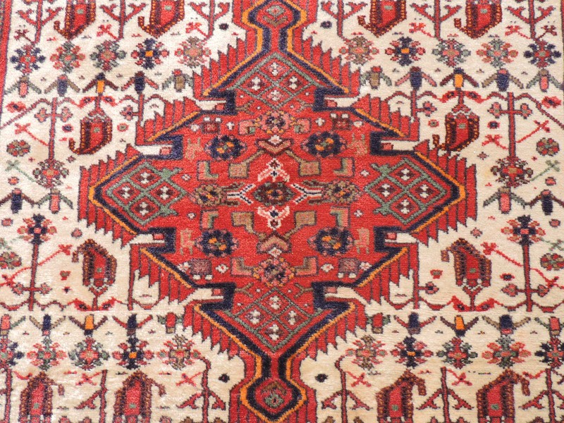 5x10ft. Vintage Hamedan Malayer Wool Runner gallery