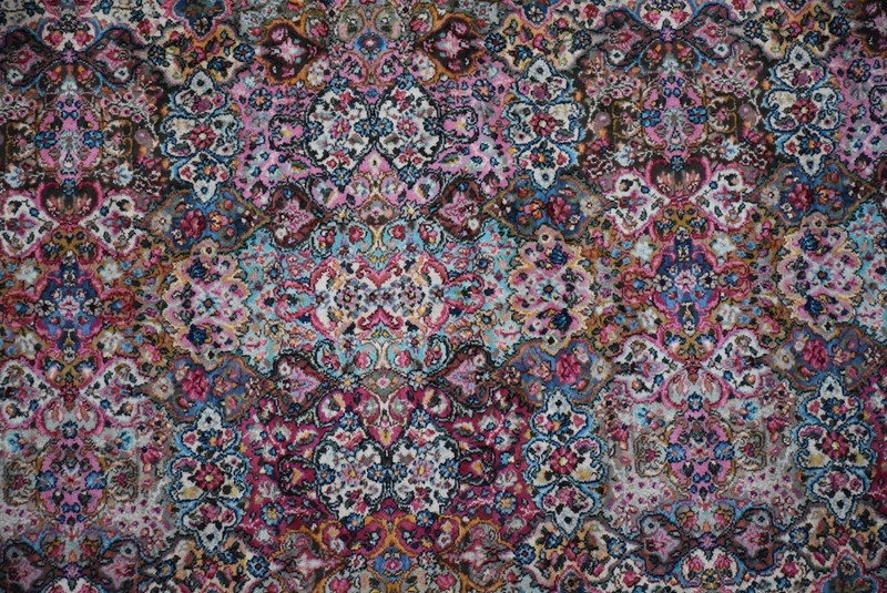 Vintage Karastan Rug LANAMAR 5514 Kirman 10.4x16 Must See #L5514 gallery