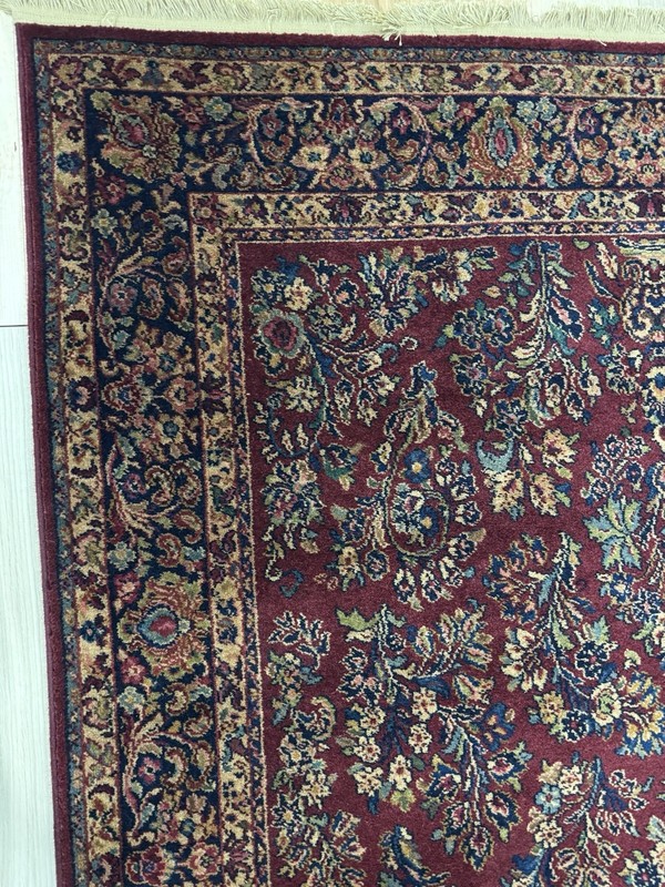 Karastan Antique Legends Coll.-Limited editions Antique Red Sarouk Rug 5'9x9 NEW gallery