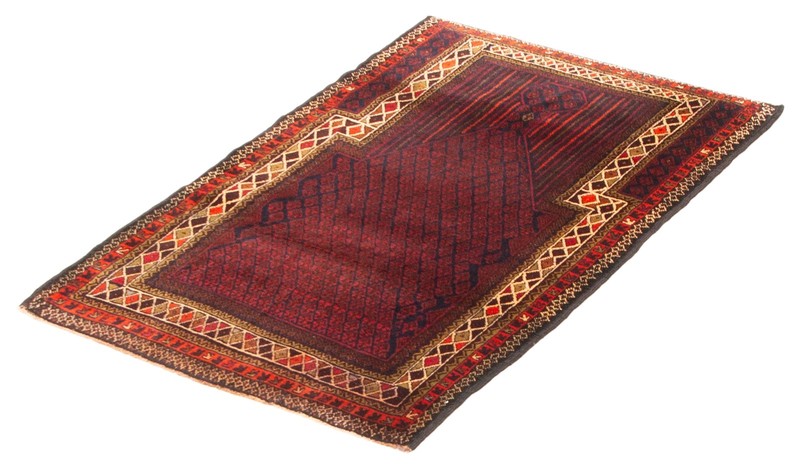Traditional Vintage Hand-Knotted Carpet 2'11" x 4'9" Wool Area Rug gallery