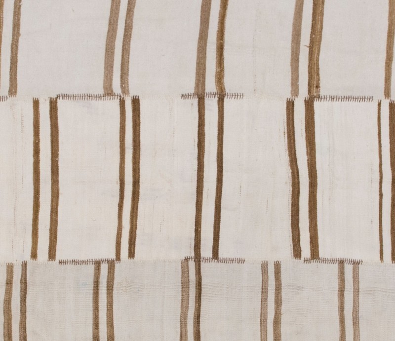 Vintage Minimal Kilim Rug,Striped Kilim Rug,Turkish Kilim Rug, 5'11 x 7'7 ft gallery