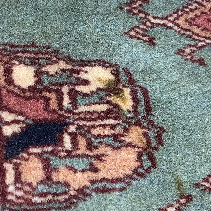 Vintage Handmade Persian/ Turkish/Afghan? Prayer Rug. 64cm x 32cm gallery