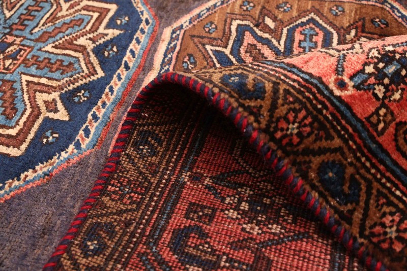 Traditional Vintage Hand-Knotted Area Rug 4'2" x 8'0" Oriental Wool Carpet gallery