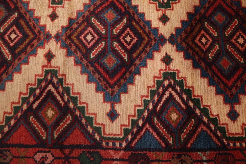 2'9" x 8'6" Vintage Hand-knotted Runner Rug Traditional Oriental Wool Carpet gallery