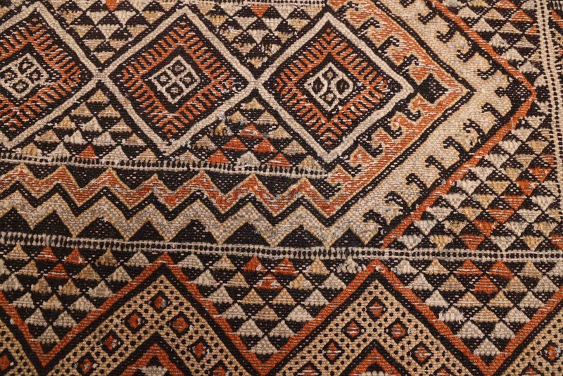 2'6" x 7'5" Vintage Hand woven Runner Rug Traditional Oriental Wool Carpet gallery
